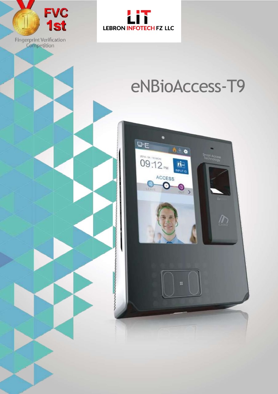 Fingerprint and Face Detector, Biometric access hardware