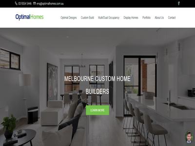 Optimal Homes, Website
