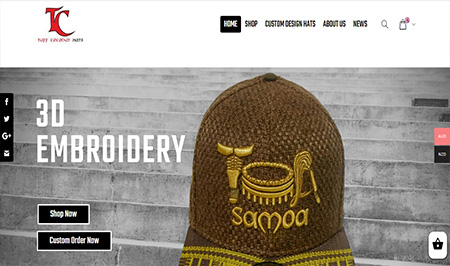 Tuff Coconut, Website